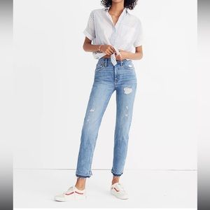 Madewell classic straight jean!